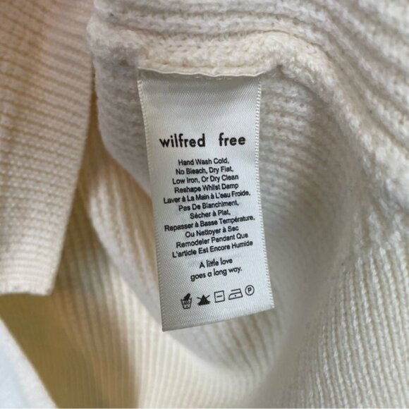 Wilfred Free Hillside Knit Sweater Size Medium - Picture 9 of 9